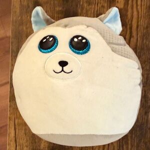 Ty Stuffed Animal with Blue and White Colors
